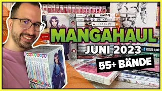 55+ neue Bände!! | Manga Haul Juni 2023 | Manga Update