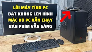 [Card Error 4] PC Computer Doesn't Turn On Image Although PC Is Still Running Keyboard Still Lights