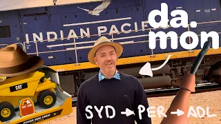 Traveling on the Iconic Indian Pacific in Australia