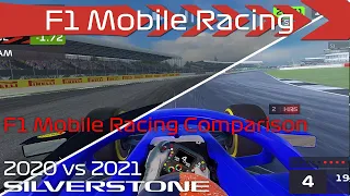Comparison #2 F1 Mobile Racing 2020 vs 2021