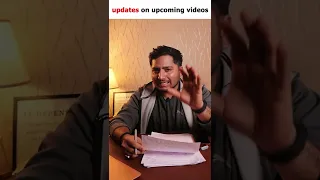 Updates on Upcoming Video | CLAT 2022 | 25 Days left for CLAT 2022 | CLAT preparation