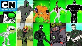 Every Ben 10 Fanmade Alien Transformation 2 | Ben 10 | Cartoon Network