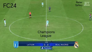 Latium vs Real Madrid (Champions league)(FC24)