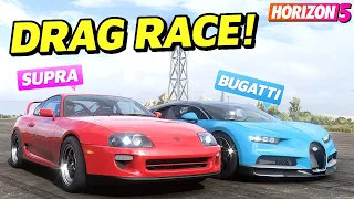 DRAG RACING Funny Moments! - Forza Horizon 5