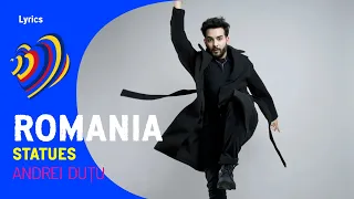 Andrei Duțu - Statues | Lyrics/Versuri Selecția Națională 2023 #selectianationala2023