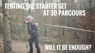 The Signature Archery Starter Set on a 3D parkour - Will it work?
