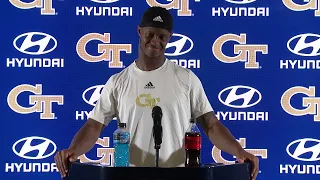 GT Football: Preseason Camp Media Availability - Tillman, King, Wallace