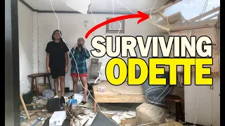 OUR TYPHOON ODETTE SIARGAO ISLAND EXPERIENCE | Real Storm Footage