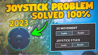 Joystick Stuck Problem In Bgmi 2023 🔥•BGMI JOYSTICK PROBLEM 2023 🤫