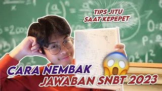 Cara Nembak Jawaban SNBT 2023