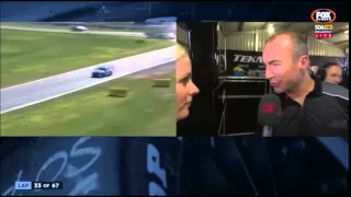 Marcos Ambrose interview during Race 12 at Winton