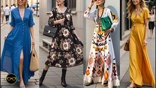 Milan Fashion Spring/Summer dress: Street Style 2024 Italy's Most Gorgeous Locals In Chic Outfits