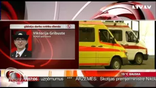 Telefonintervija ar Viktoriju Gribusti