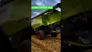 CLAAS LEXION 750 #barley #combine #farming #harvest #summer #sunset #claas #lexion #agriculture