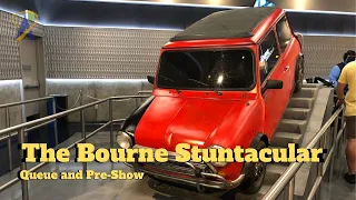 The Bourne Stuntacular Queue and Pre-Show at Universal Studios Florida
