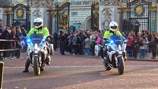 SEG escort King Charles III from Buckingham Palace