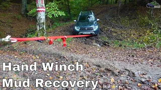 Dacia Duster 4x4 Offroad Manual Winch Extreme Test