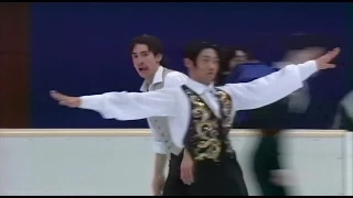 [HD] Men FS - Group 1 Warming Up - 1998 Nagano Olympics