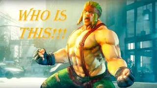 WHO IS THIS!!!: Street fighter 5 Alex impression/review