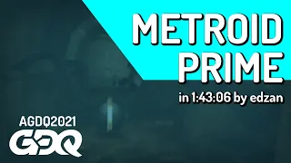 Metroid Prime by edzan in 1:43:06 - Awesome Games Done Quick 2021 Online