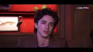 Timothée Chalamet Interview On Dune in French