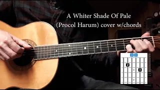 A Whiter Shade of Pale - cover with chords/notation