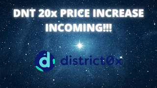 District0x (DNT) CAN GO AS HIGH AS 20X FROM HERE!!! Short Overview