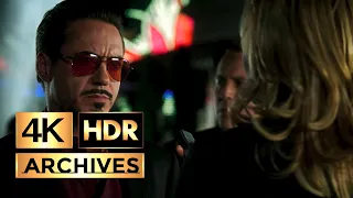 Iron Man [ 4K - HDR ] - Tony Stark meets Christine Everhart (2008)