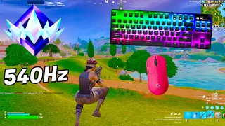 SteelSeries Apex Pro TKL ASMR 😴 Solo Gameplay 🏆 Satisfying Keyboard Fortnite 360 FPS 4K