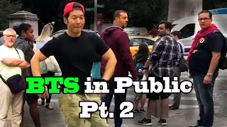 DANCING KPOP IN PUBLIC COMPILATION - BEST OF BTS Part 2 by QPark!!