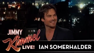 Ian Somerhalder on Cross-Country Road Trip with Nikki Reed