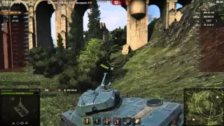 Затяжной бой на AMX 50 100