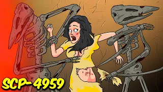 Le Dinosaure Zombie SCP-4959 - Le Ptérodactylactère de Teotihuacan (Animation SCP)