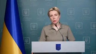 Ірина Верещук доповіла про заплановану на 29 березня роботу гуманітарних коридорів