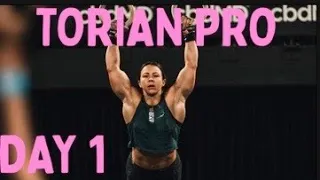 @CrossFitGamesTV  SEMI FINALS TORIAN PRO DAY 1