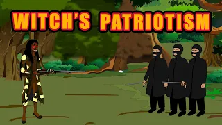 Witch's Patriotism | English Cartoon | Horror Stories | Maha Cartoon TV English