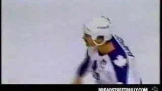 Rob Ramage Hockey Fight Jacques Demers Toronto Maple Leafs
