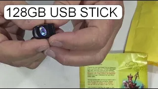 UNBOXING MINI USB STICK 128GB