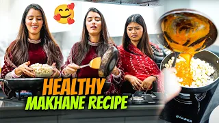 Healthy Makhane Recipe By Nanand Bhabhi ki Jodi 😂