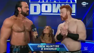 Entrevista  a Drew McIntyre & Sheamus en Backstage - WWE Smackdown 27/01/2023 (En Español)