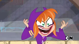 DC Superhero Girls- Barbara turns into Harley Quinn