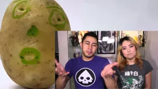 Mr POTATO Reacts to DHANAK trailer reaction review by Jaby & Stephanie Sandmeier!