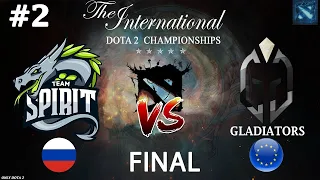 ЖЁСТКИЙ РЭМПЕЙДЖ В ФИНАЛЕ! | Spirit vs Gladiators #2 (BO5) GRAND FINAL | The International 2023