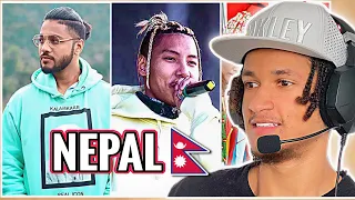 REACTING TO NEPALESE RAP MUSIC FOR THE FIRST TIME!!!!! FT. VTEN ,DEVRAZZ & MORE..