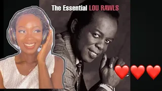 LOU RAWLS - You Never Find Another Love Like Mine (Reaction Video)