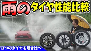 【TOYOTA86】Tire Performance in wet weather