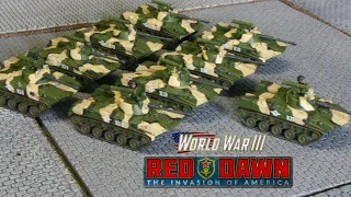 How to Paint Soviet BMD for Team Yankee Red Dawn