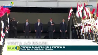 #AoVivo: Cerimônia oficial de chegada do Presidente da Colômbia, Iván Duque Márquez