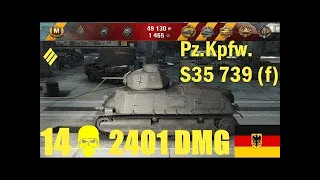 Pz Kpfw  S35 739 World Of Tanks14 Kills 6371 Damage ||  Лучший премиумный танк