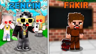 FAKİR ÖĞRENCİ VS GÜROL ÖĞRENCİ! 😱 - Minecraft